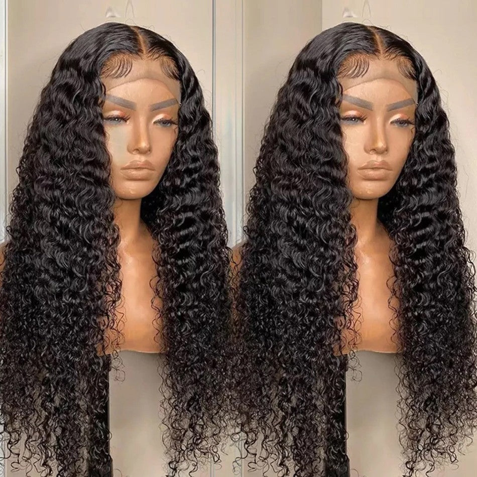 JESSENIA HAIR Long Water Wave Brazilian Human Hair Wig