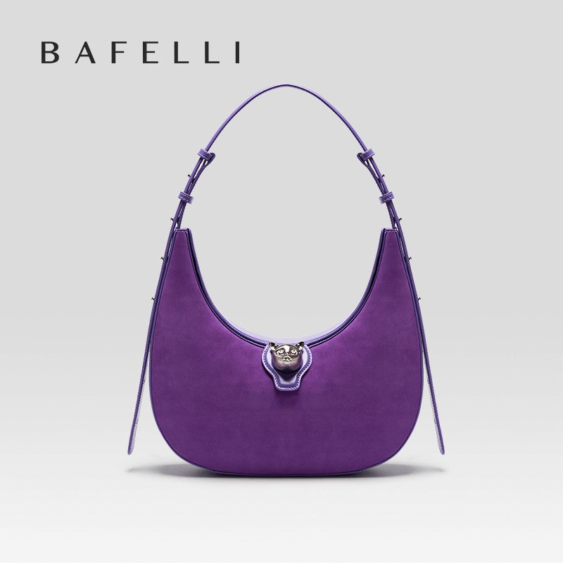 BAFELLI Women's Genuine Leather Hobo Bag