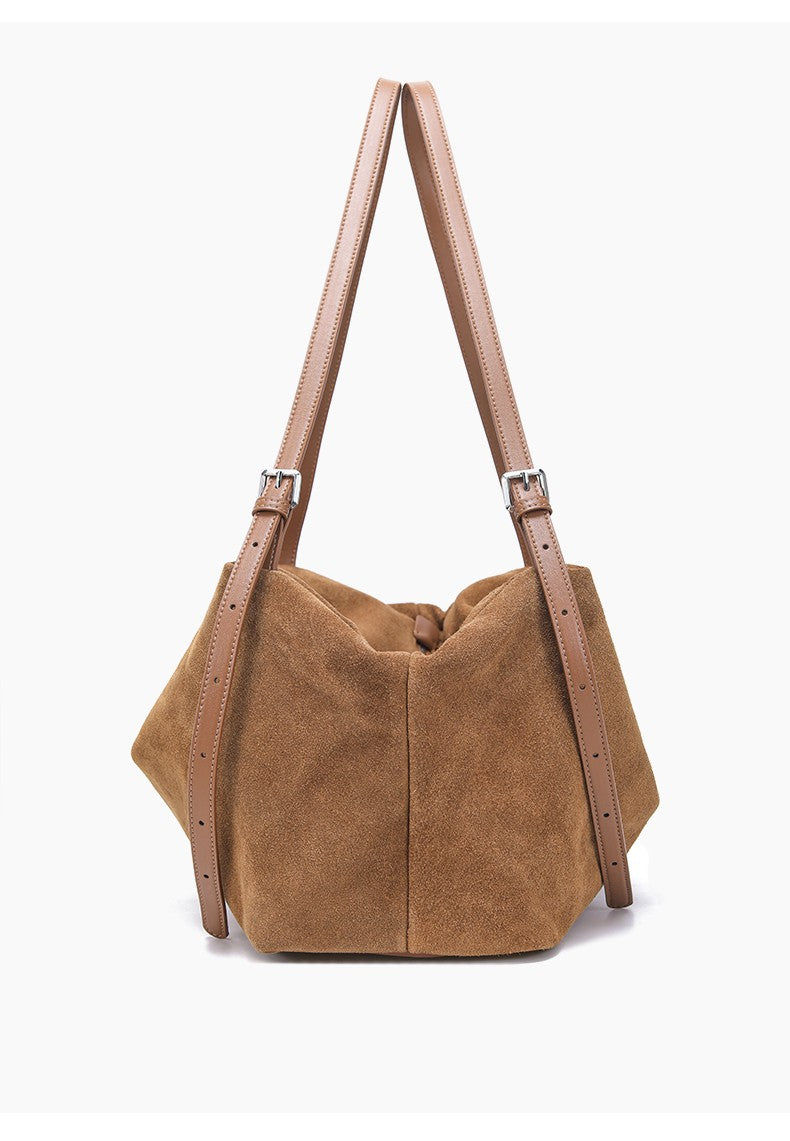 MALLUO Women's Genuine Leather Tote Bag