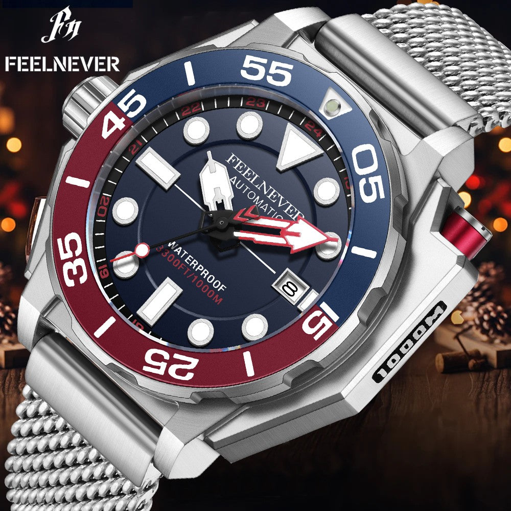 FeelNever Men's Automatic Dive Watch