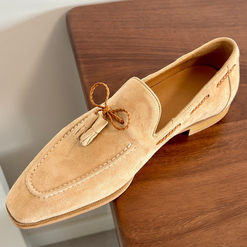 BEKEDEKE Men's Genuine Leather Loafers
