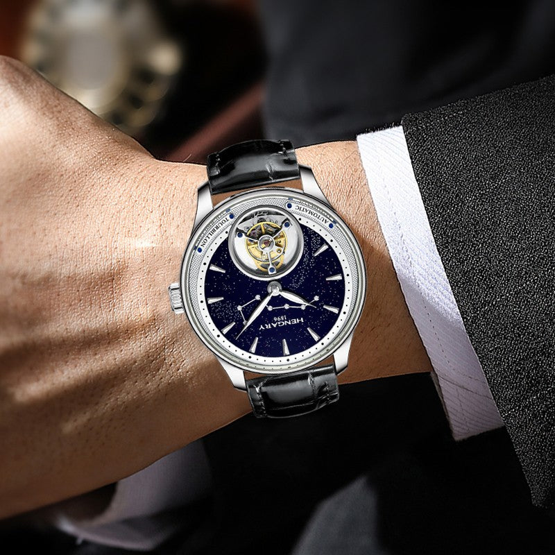 HENGARY HG1016 Luxury Tourbillon Watch