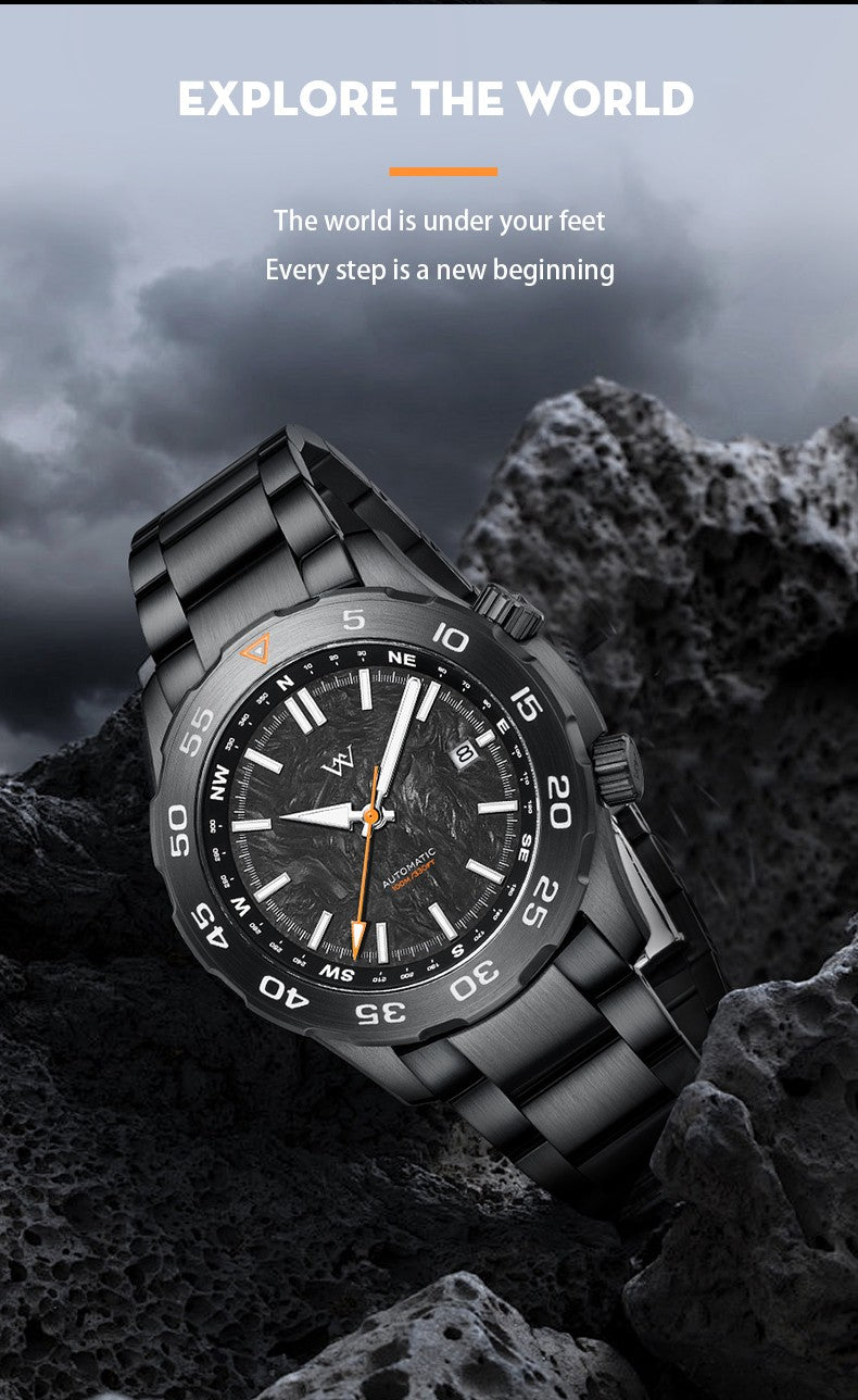 Welly Merck Automatic Mechanical Business Watch