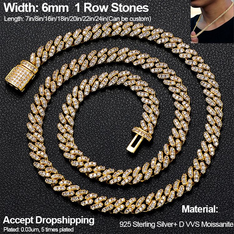ICEOUTBOX Custom Moissanite Chain