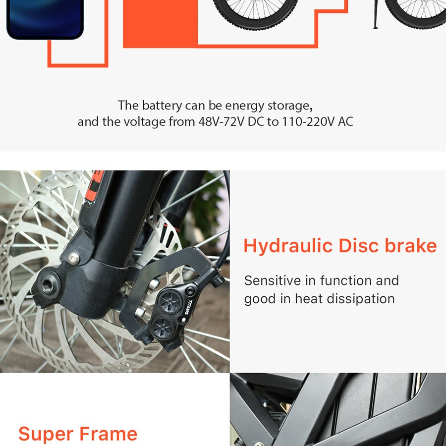 TOURWHEEL Falcon M Off-Road Electric Bike   This