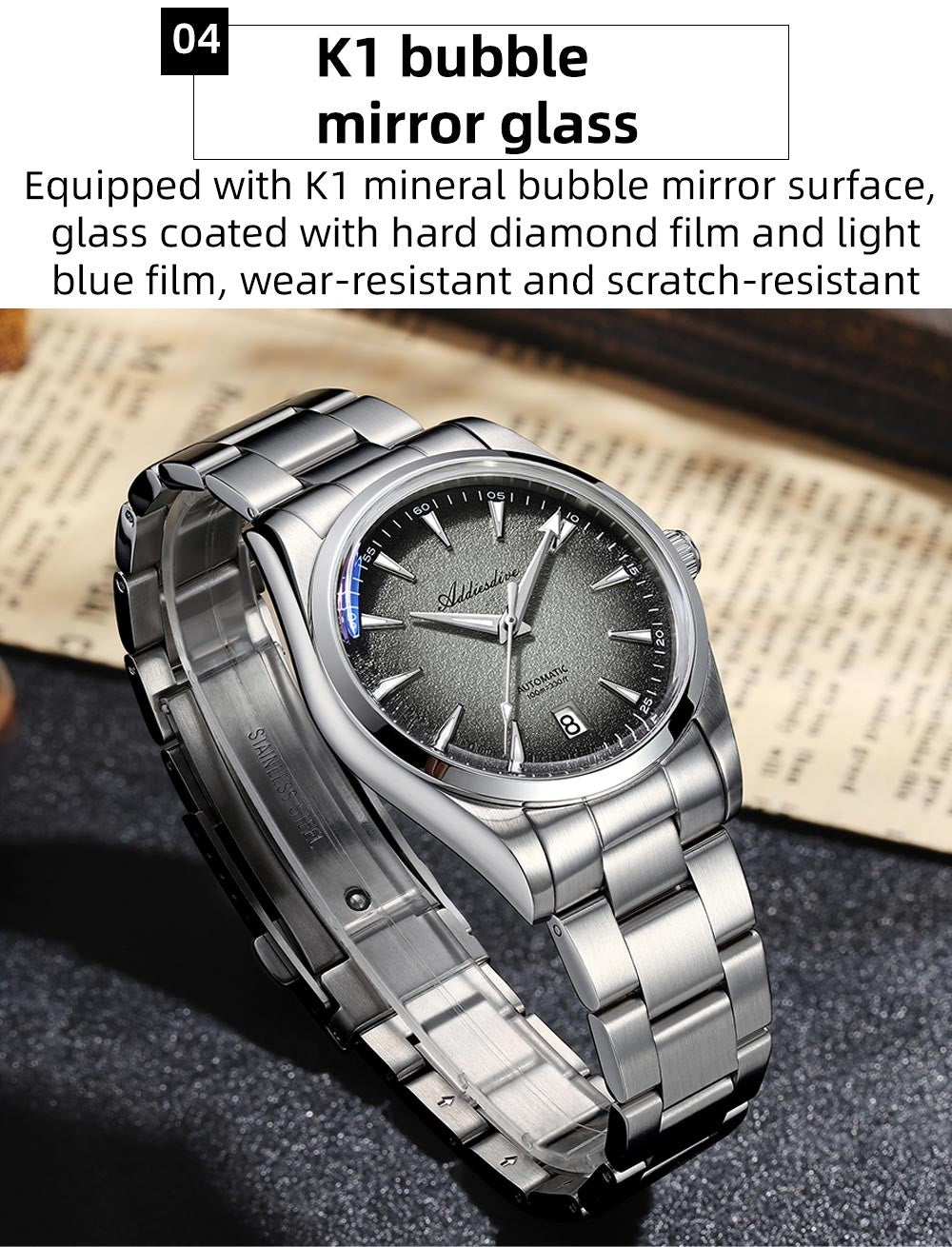 ADDIESDIVE AD2527 Automatic Diver Watch