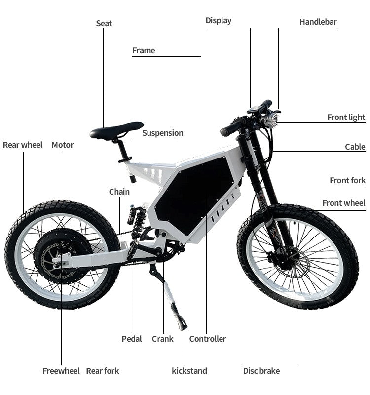 YTYIN Electric Enduro Bike