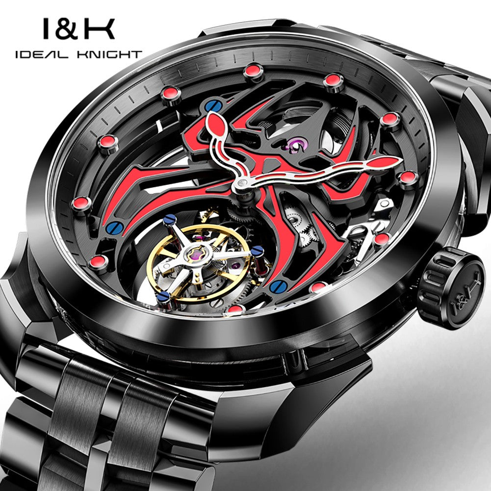 IDEAL KNIGHT 6802 "Luminous Spider" Mechanical Watch
