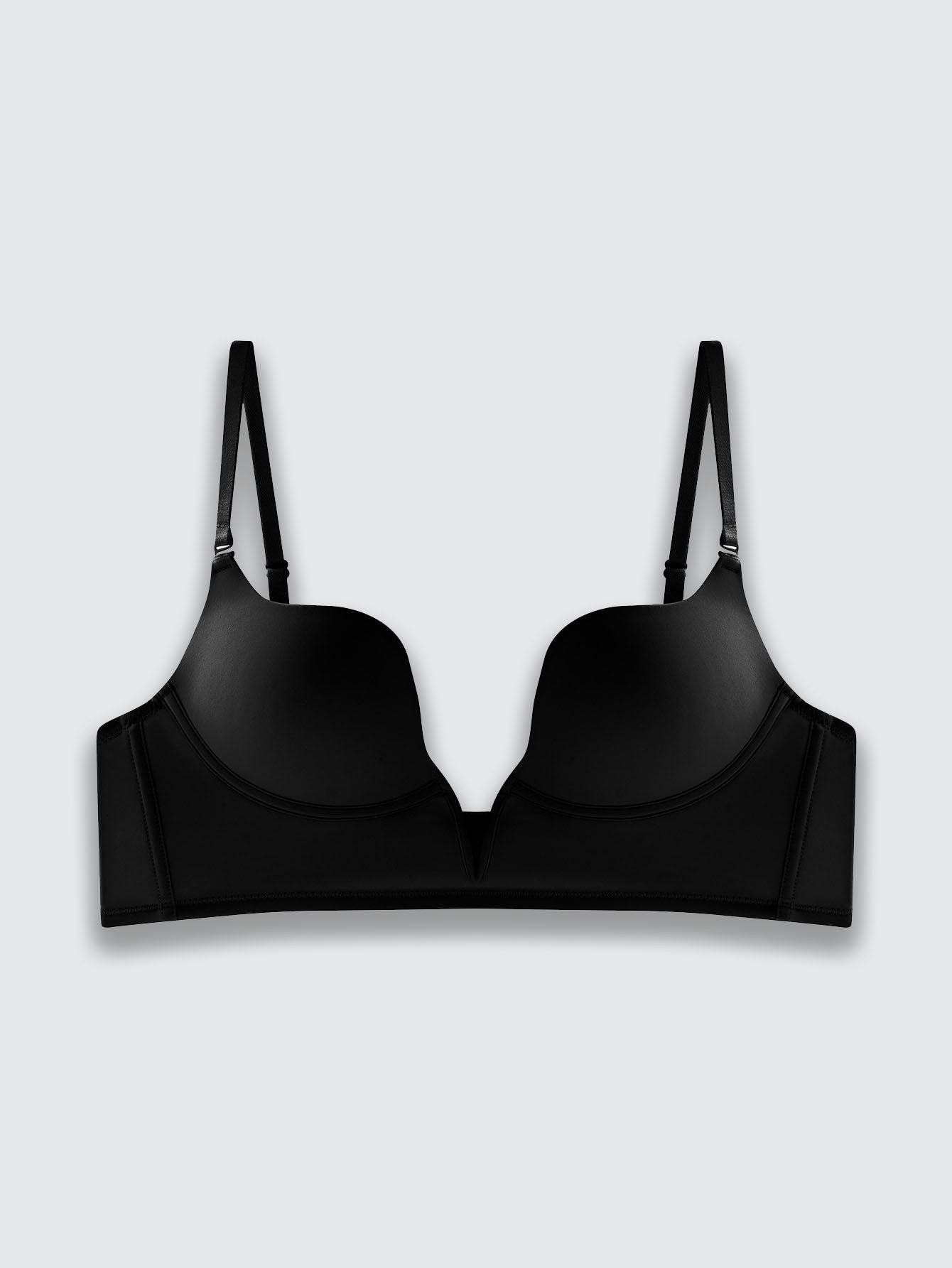 Seamless Plunge Underwire Bra