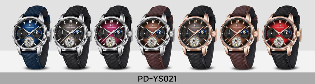 PAGANI DESIGN PD-YS021: Luxury Skeleton Mechanical Watch