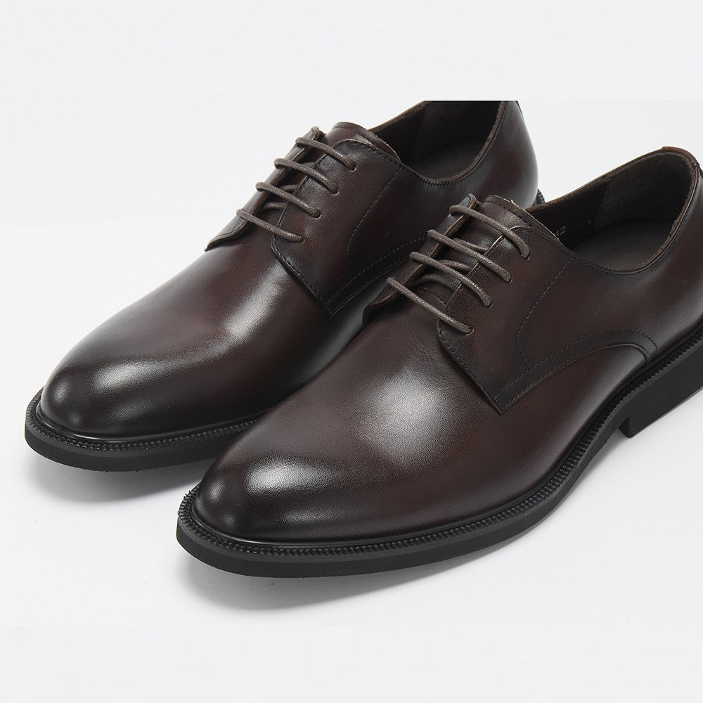 New Arrival Handmade Men's Top Layer Leather Business Wedding Shoes Breathable Genuine Leather Oxford Derby Dress Shoes New Arrival Handmade Men's Top Layer Leather Business Wedding Shoes Breathable Genuine Leather Oxford Derby Dress Shoes