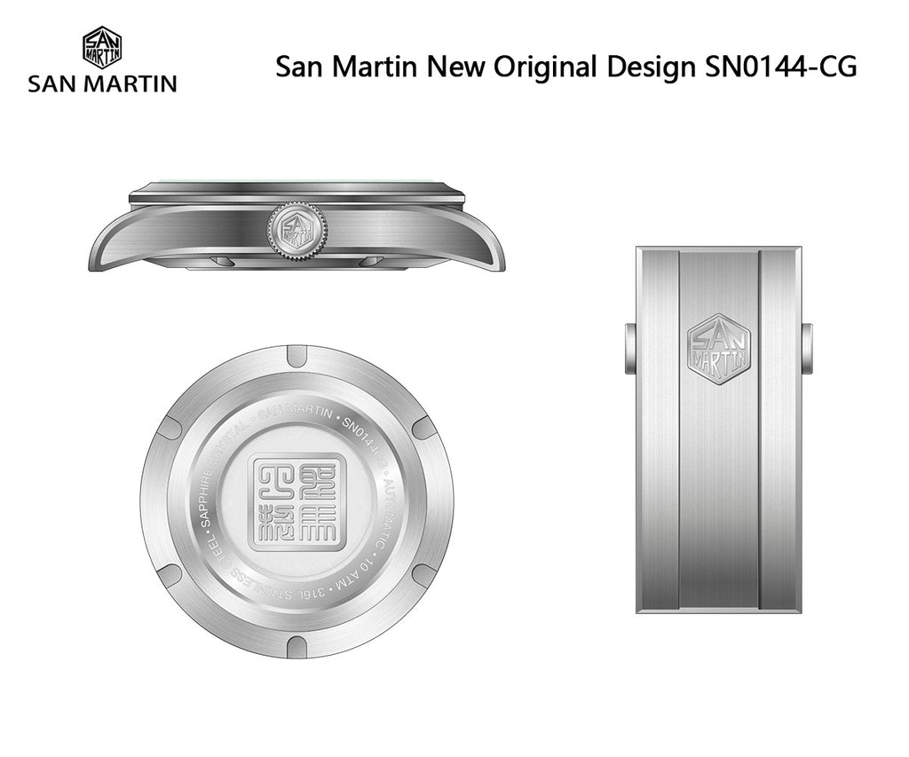 San Martin SN0144-CG Dress Watch
