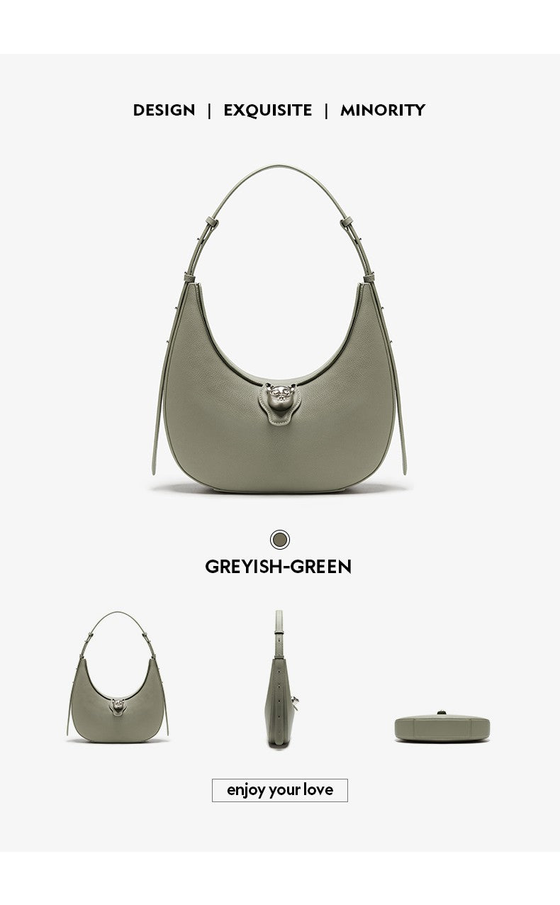 BAFELLI Women's Genuine Leather Hobo Bag