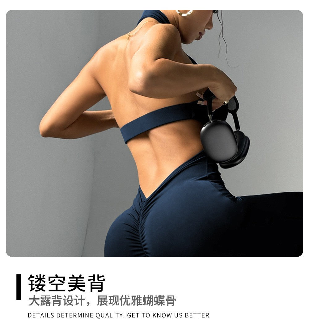 HANRAN Sexy Yoga Bodysuit 2025 Tight Workout One Piece Peach Shape Fitness ClothingHANRAN Sexy Yoga Bodysuit 2025 Tight Workout One Piece Peach Shape Fitness Clothing