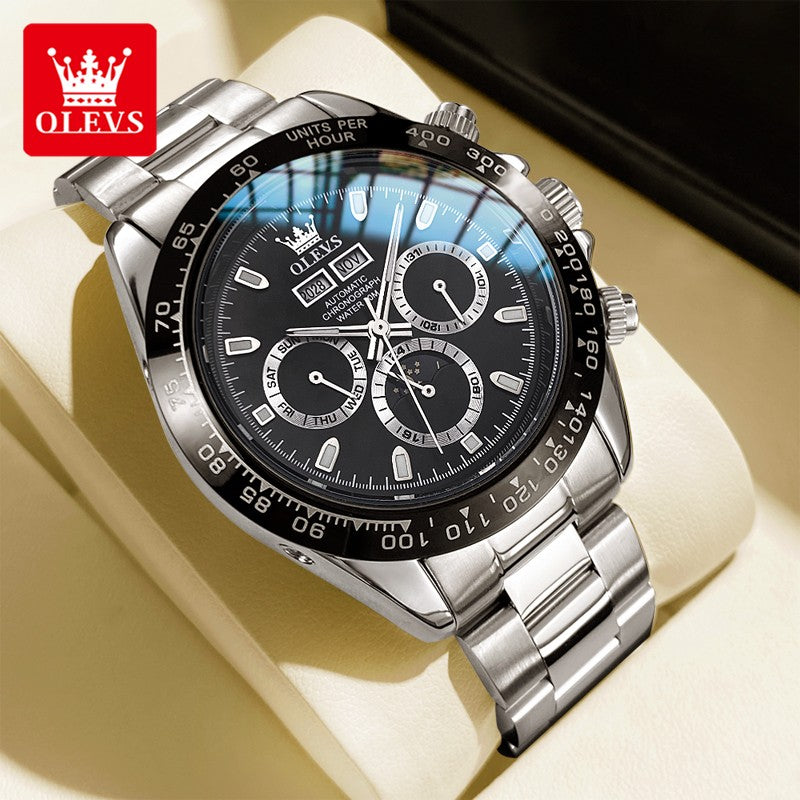 OLEVS 6654 Automatic Mechanical Watch: Classic Style & Function