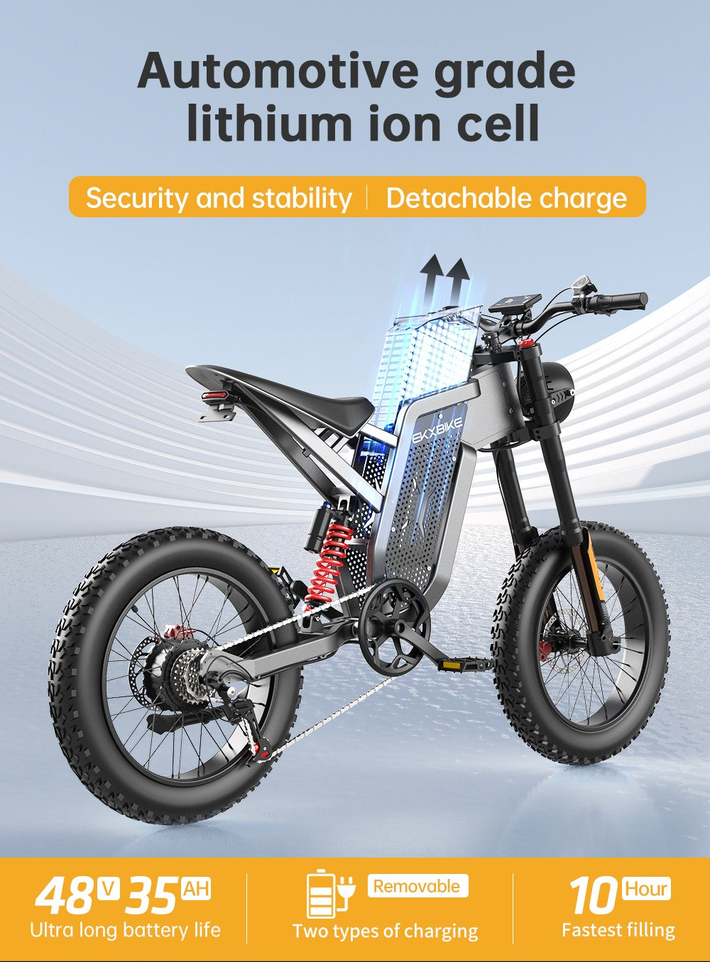 EKX X21 Luxury Electric Bicycle