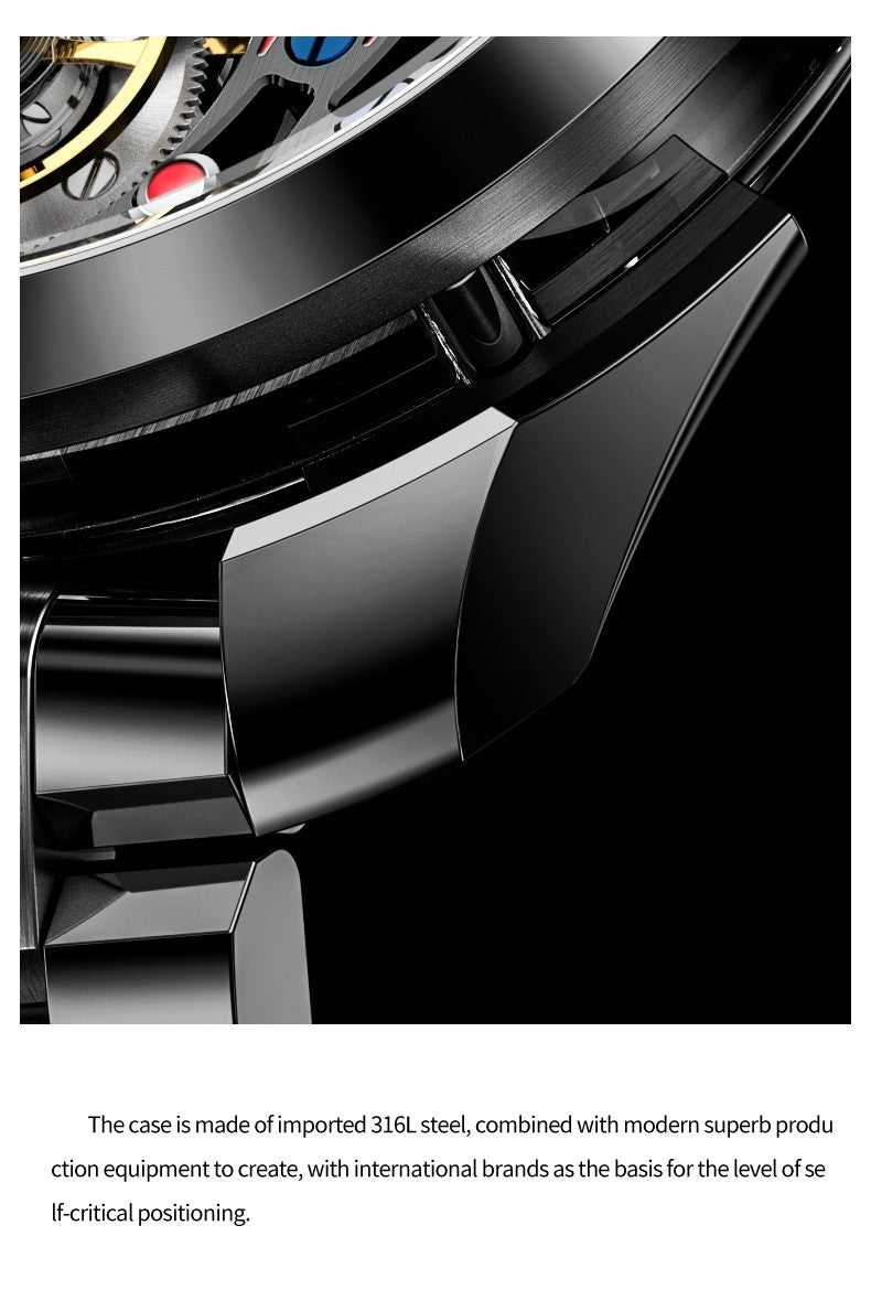 IDEAL KNIGHT 6802 "Luminous Spider" Mechanical Watch