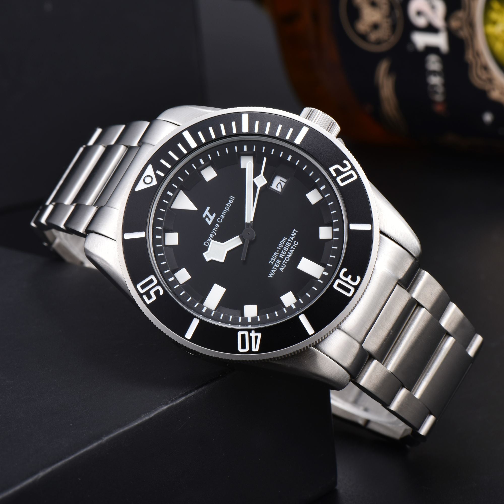 Dwayne Campbell Automatic Mechanical Watch