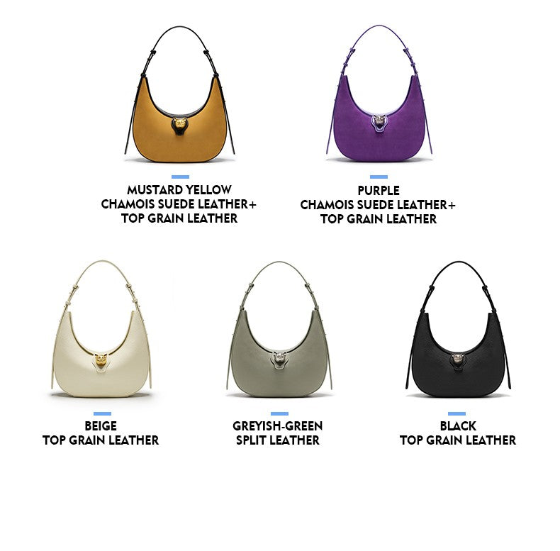 BAFELLI Women's Genuine Leather Hobo Bag