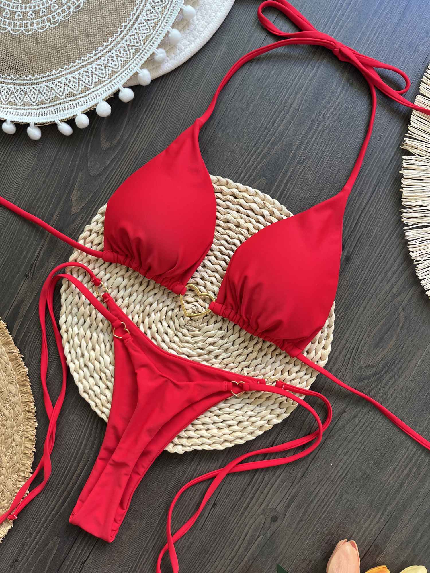 RUOTONGSEPT Printed Bikini Set