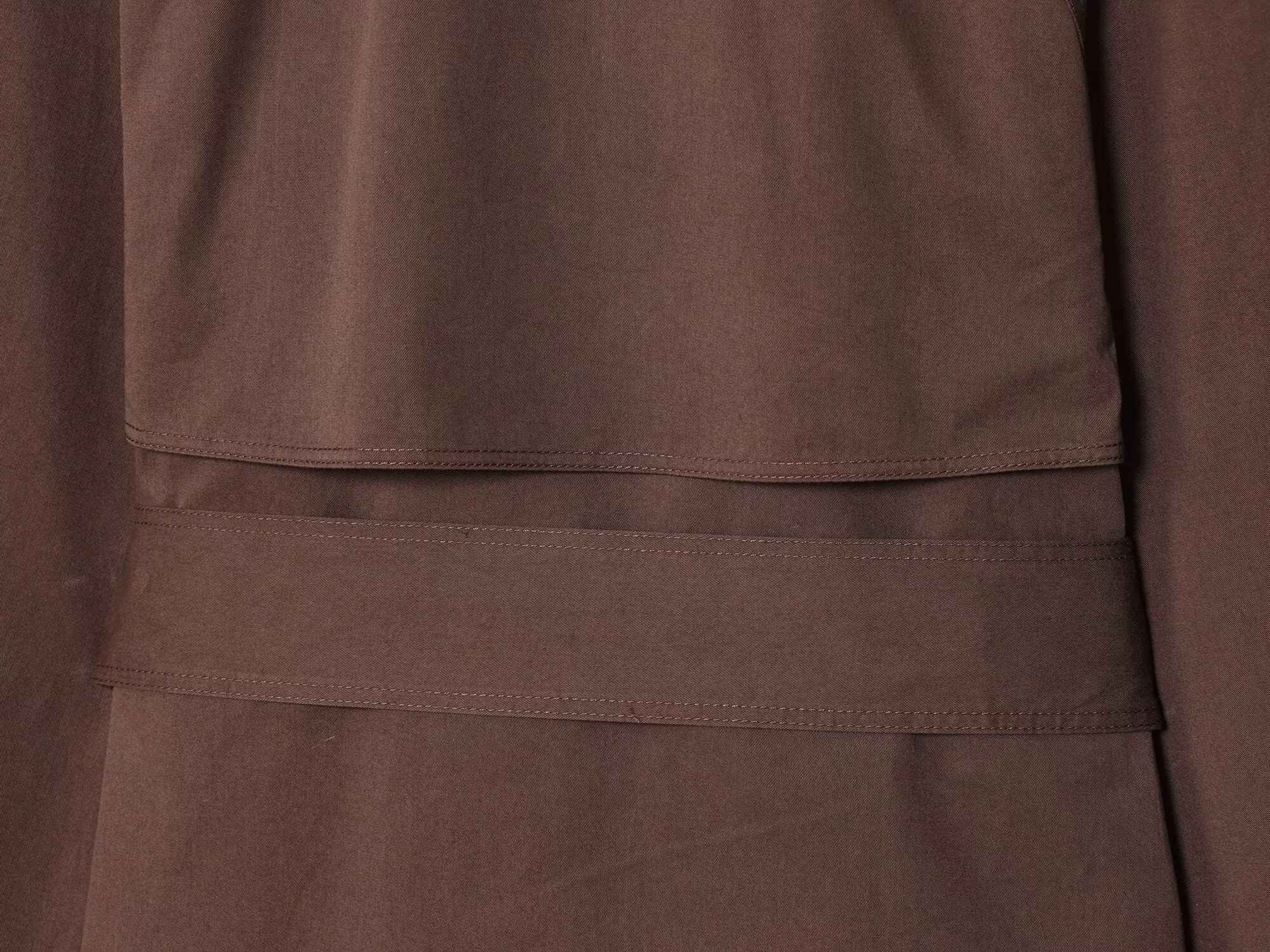 HBHSF Casual Double-Breasted Trench Coat