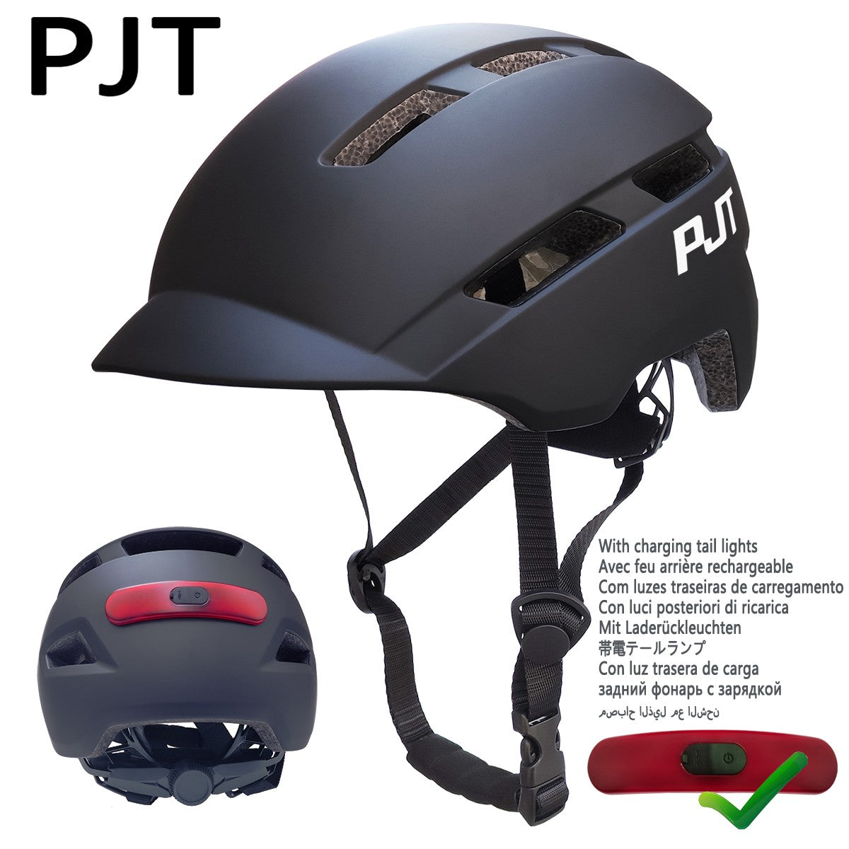 PJT P-6 Cycling Helmet
