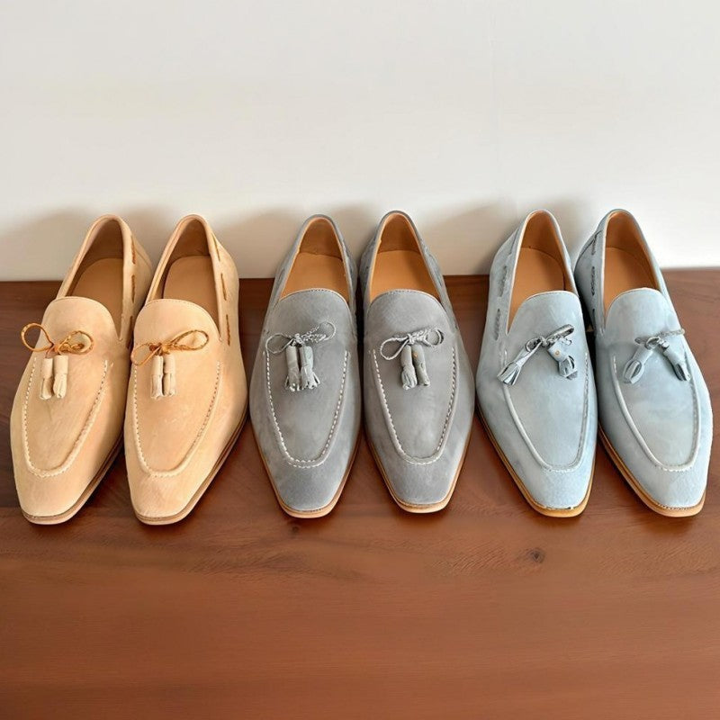 BEKEDEKE Men's Genuine Leather Loafers