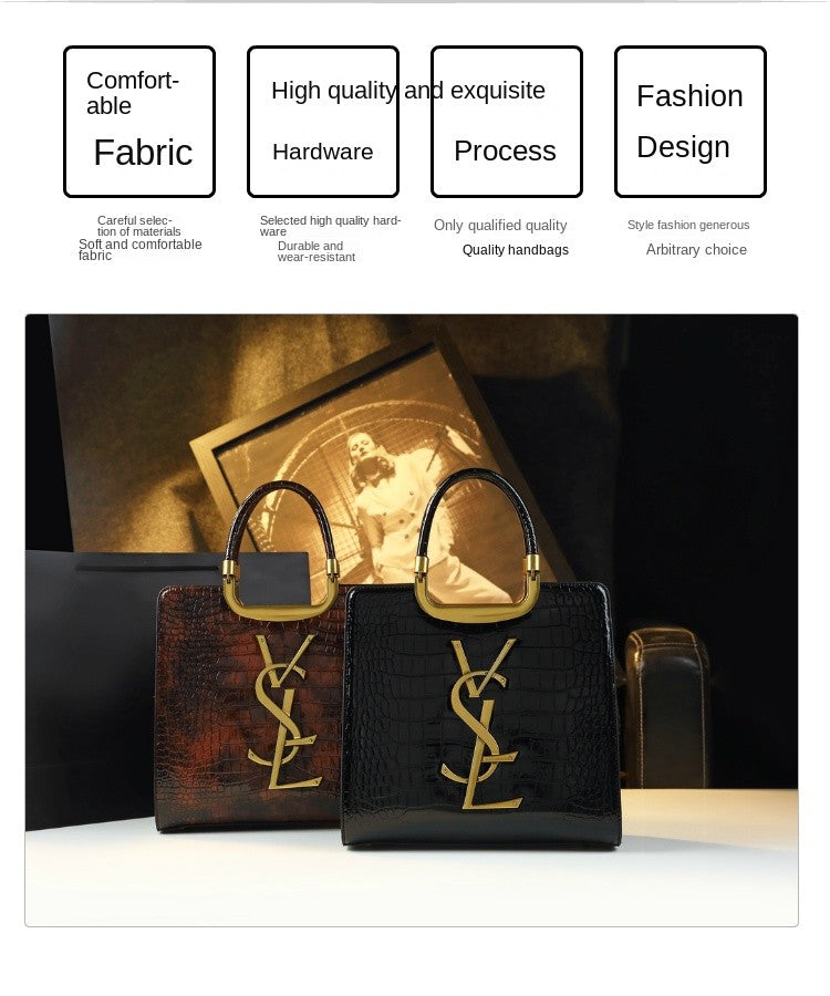 Women's Solid PU Leather Casual Tote Bag
