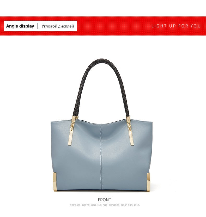 FOXER Women's Genuine Cowhide Leather Tote