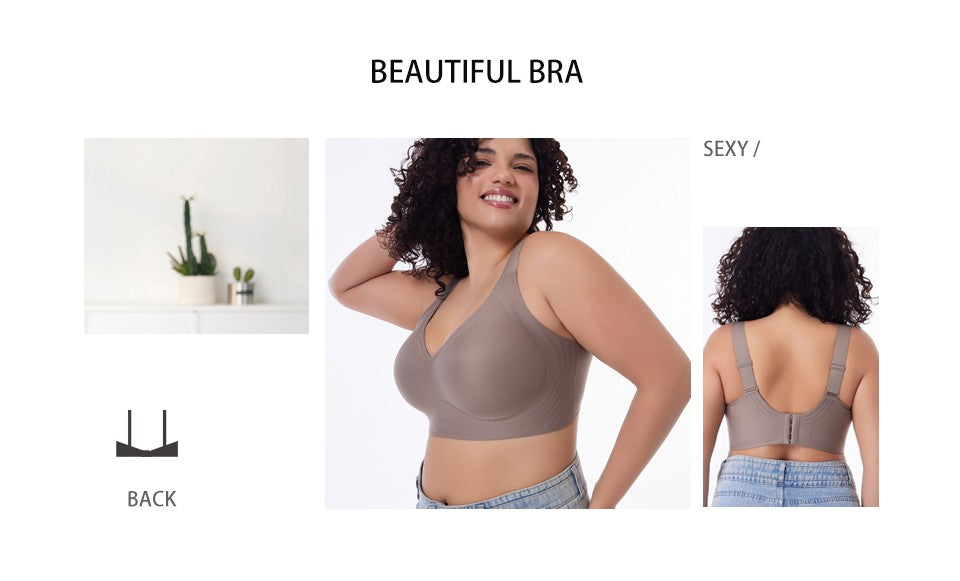FallSweet Women's Seamless Push-Up Bra