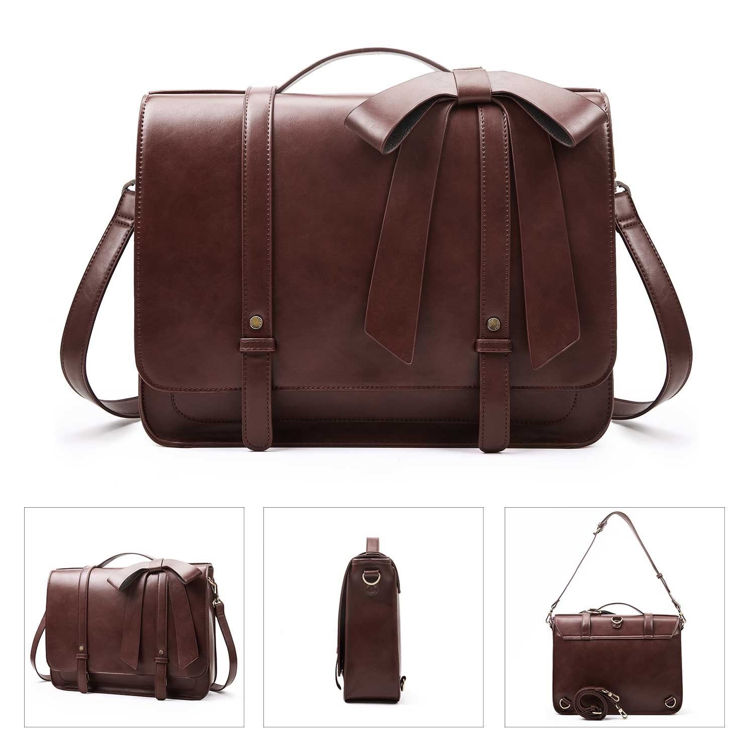 BAGSMART Women's 4-in-1 Convertible Laptop Bag