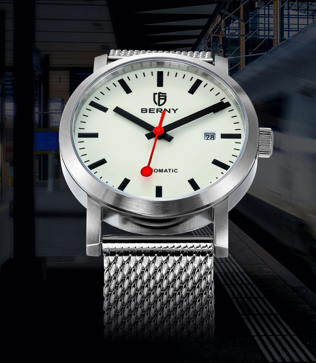 BERNY AM138MS-L Automatic Mechanical Watch