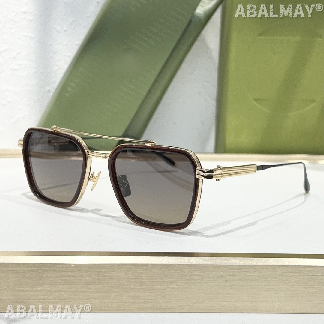 ABALMAY JM01 Oval Fashion Sunglasses for Men