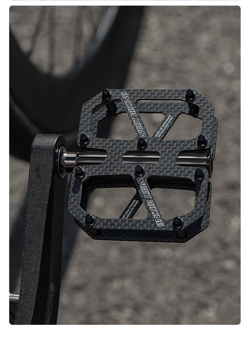 West Biking Carbon Fiber Ultralight Pedals