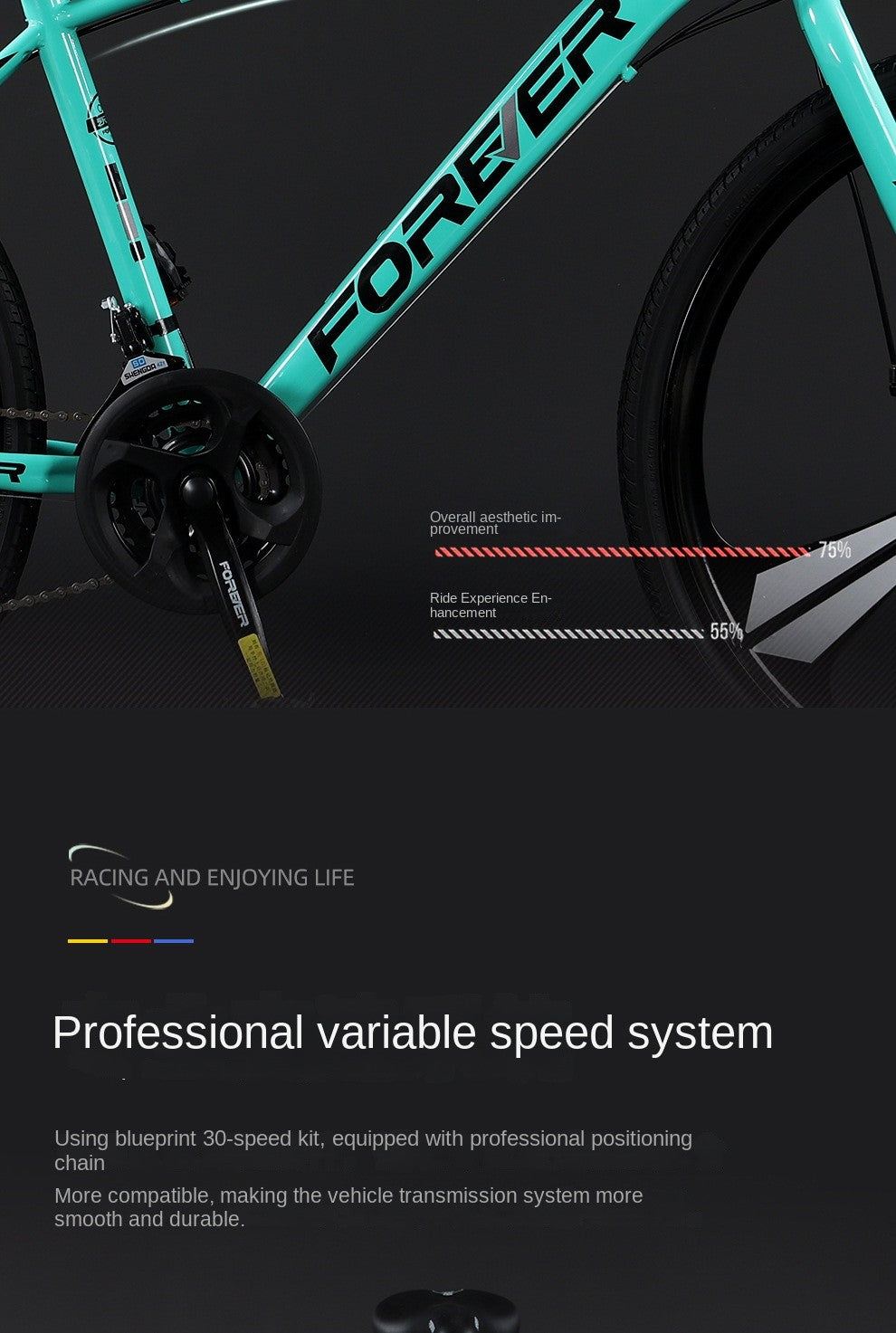 OLOME 27.5" Road Bike