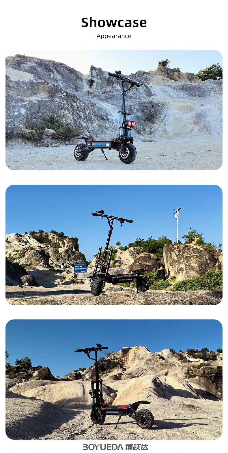 BOYUEDA S3 High-Performance Folding Electric Scooter