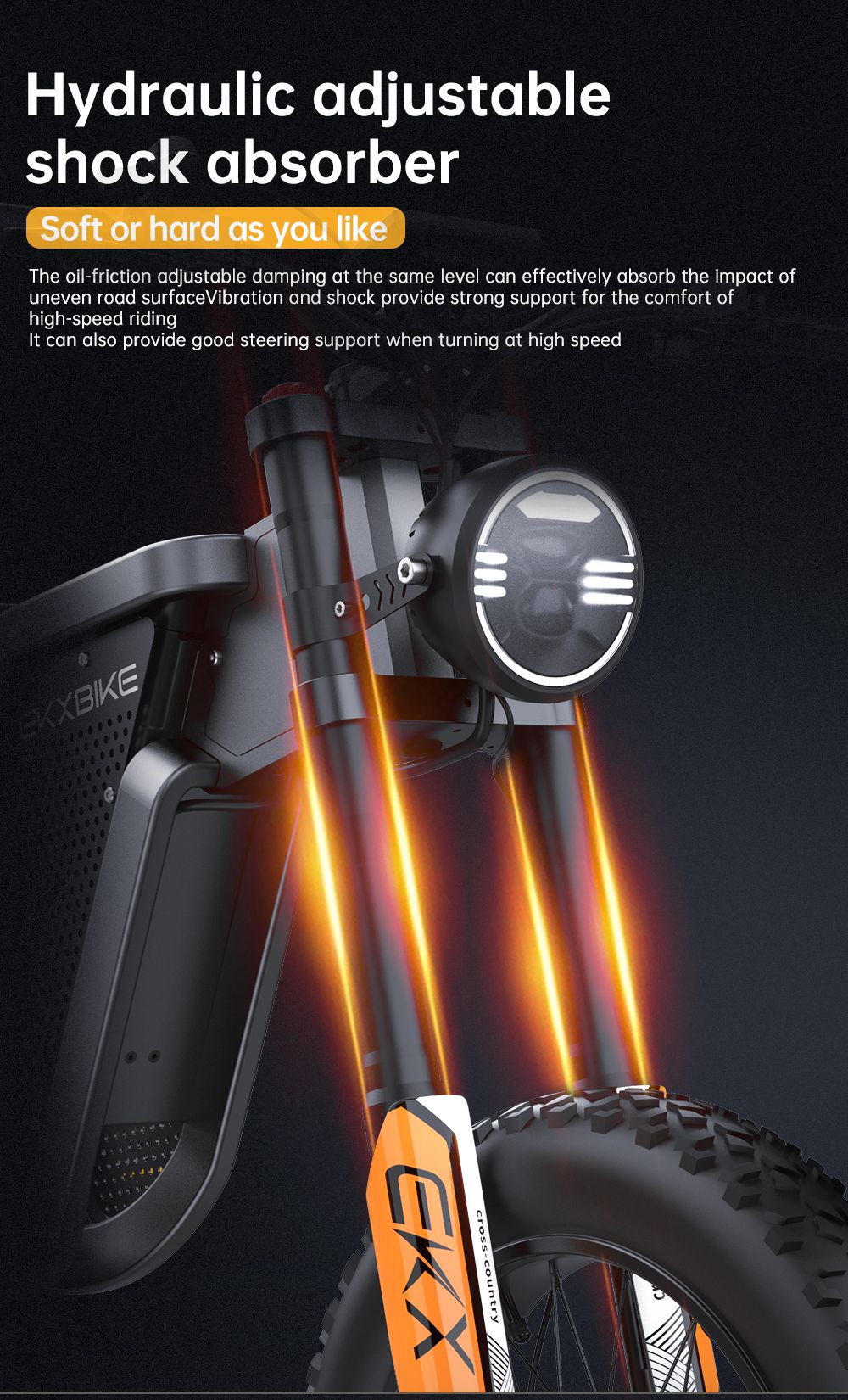 EKX X21 Luxury Electric Bicycle