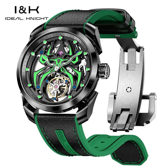 IDEAL KNIGHT 6802 "Luminous Spider" Mechanical Watch
