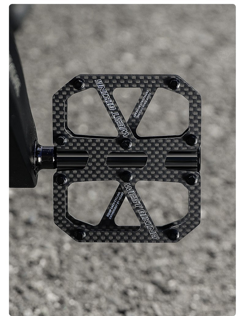 West Biking Carbon Fiber Ultralight Pedals