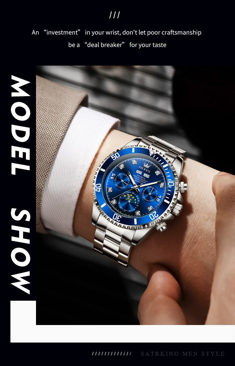 OLEVS 6729 Automatic Mechanical Sport Watch