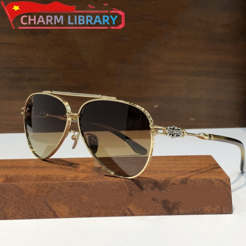 CHARM LIBRARY CH8186 Photochromic Pilot Sunglasses for Women