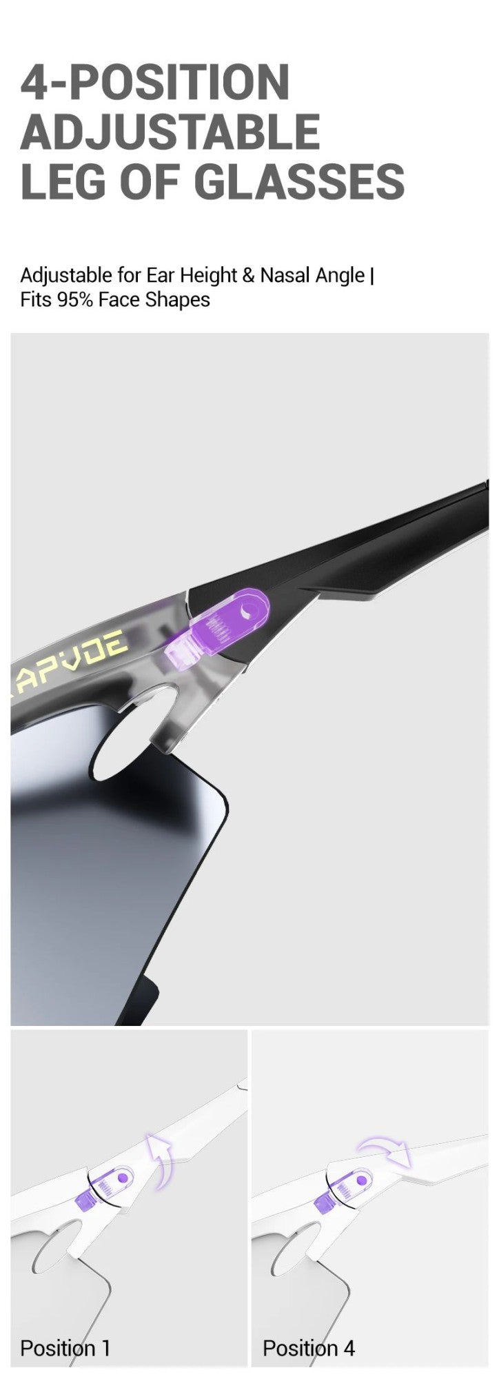 Kapvoe Photochromic Sports Sunglasses Road Bike Glasses Mountain Bike Goggles Men Women Cycling Eyewear 2025 Kapvoe Photochromic Sports Sunglasses Road Bike Glasses Mountain Bike Goggles Men Women Cycling Eyewear 2025