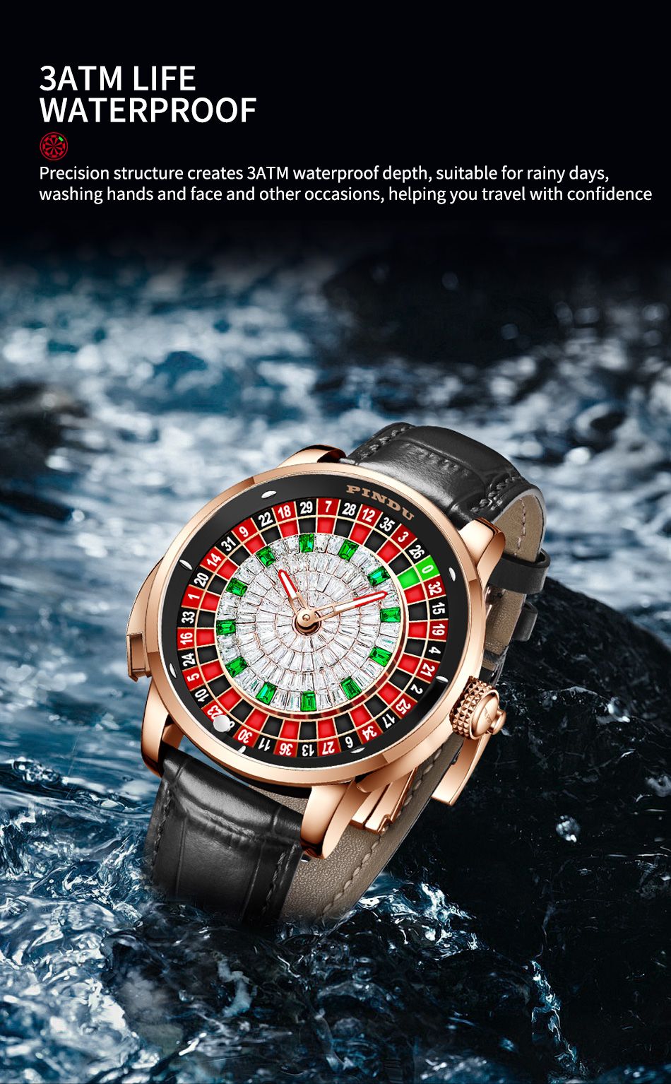 P6628 Limited Edition Skeleton Watch