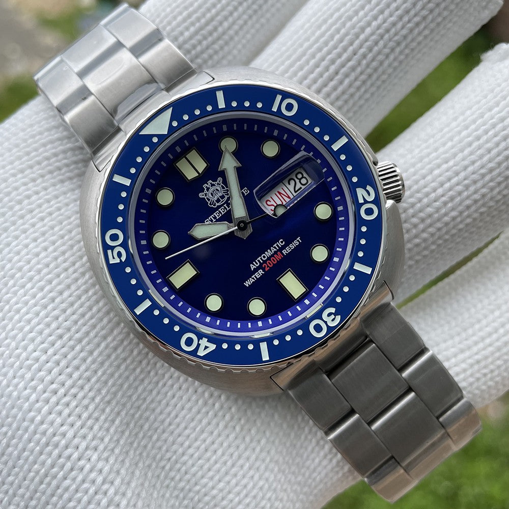 STEELDIVE SD1972 Automatic Diver Watch: NH36 Sapphire Edition