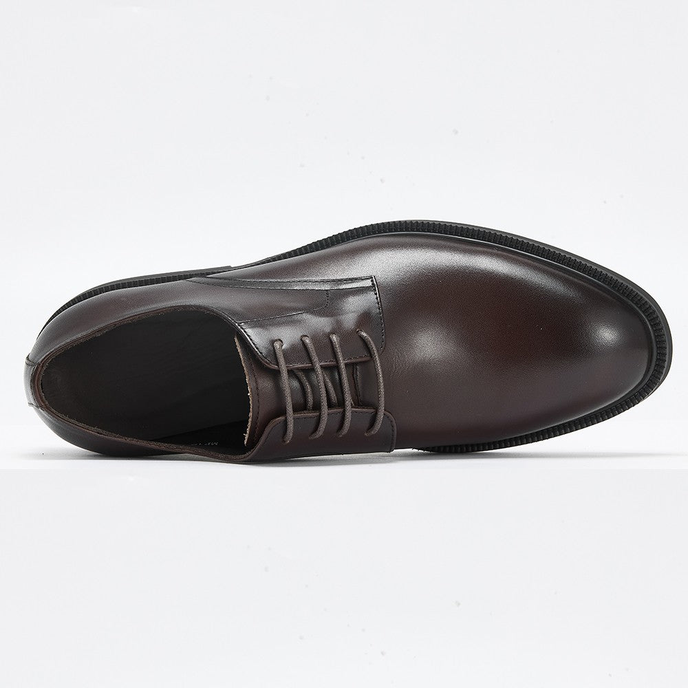 New Arrival Handmade Men's Top Layer Leather Business Wedding Shoes Breathable Genuine Leather Oxford Derby Dress Shoes New Arrival Handmade Men's Top Layer Leather Business Wedding Shoes Breathable Genuine Leather Oxford Derby Dress Shoes