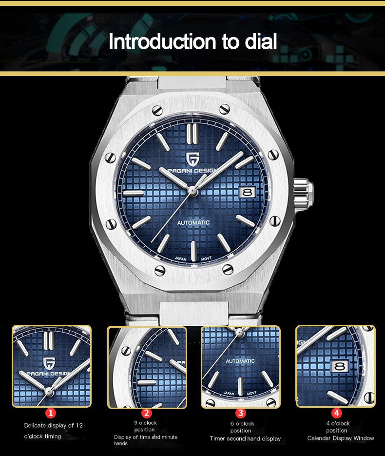 PAGANI DESIGN PD1673 Diver Watch: Robust Style & Precision