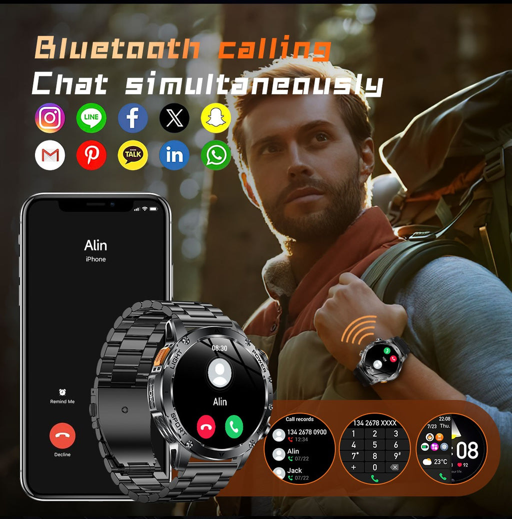 KAVSUMI GUHUAVMI AK87 Smartwatch