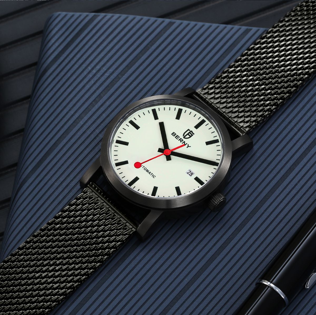 BERNY AM138MS-L Automatic Mechanical Watch