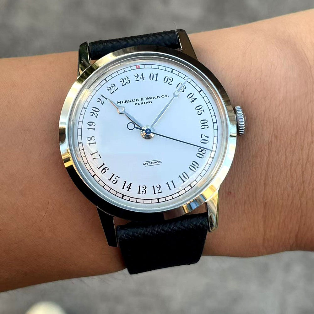 MERKUR Automatic Mechanical Watch: Classic Style & Durability