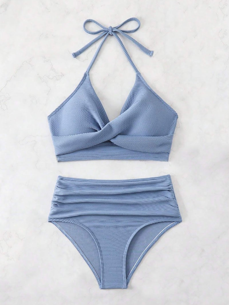Chisalis Sexy Girl High-Waist Bikini Set